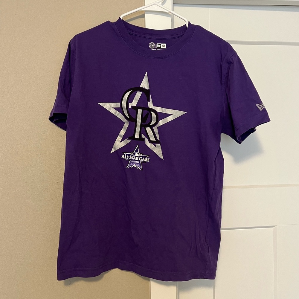 New Era Purple All-Star Graphic Tee